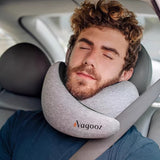 Pillows: Vagooz Memory Foam Travel Neck Pillow Set