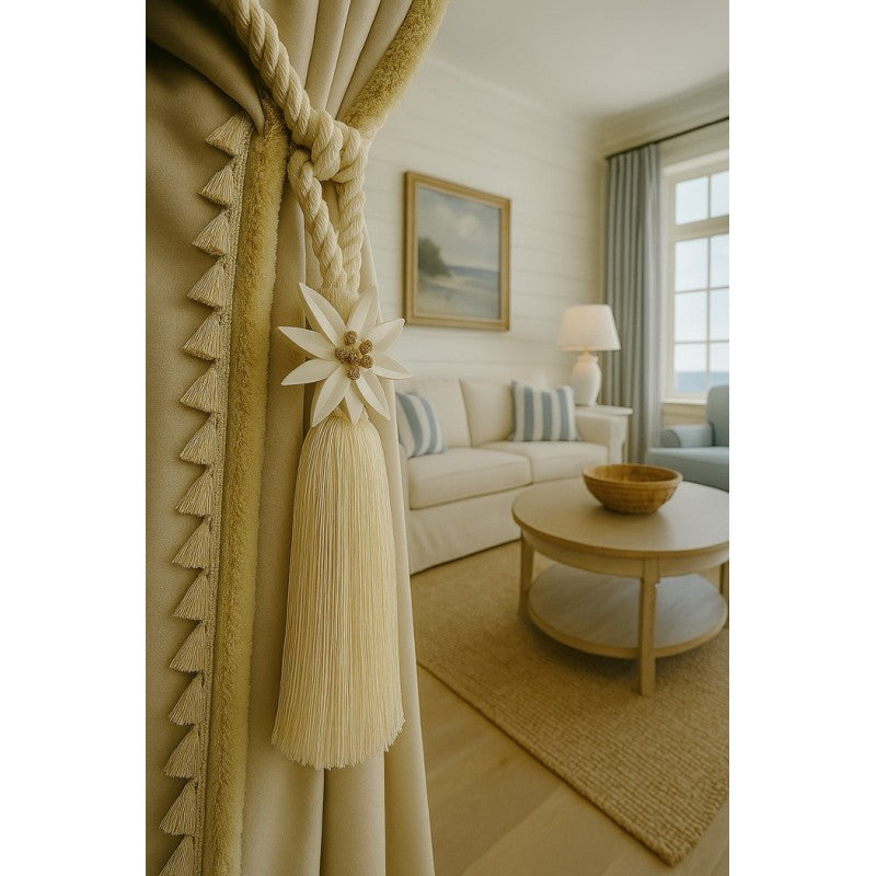 Curtain Accessories: Edelweiss Tieback