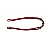 Burgundy Beaded Rope Curtain Tieback