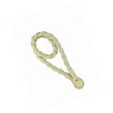 Curtain Accessories: Magnetic weaved rope tieback Cream