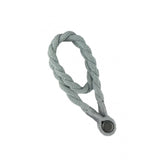 Curtain Accessories: Magnetic weaved rope tieback Grey