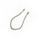 Curtain Accessories: Magnetic weaved rope tieback Linen