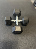 11 Pairs Hex Dumbbells PLUS Dumbbell Rack (385 kg | 5kg-30kg | 1.3m 3-tier Rack)