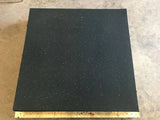 Rubber Gym Mats - Plain Black with White Speckles (15mm x 1m x 1m)