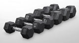 Rubber Hex Dumbbells 2X15 kg