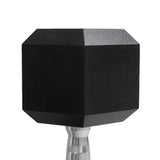 Rubber Hex Dumbbells 2X2.5 kg
