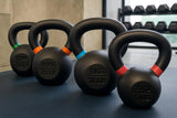 Cast Iron Vinyl Kettlebells (Colour-Marked) 10 Kg