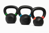 Cast Iron Vinyl Kettlebells (Colour-Marked) 6 Kg