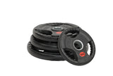 Tri-Grip Olympic Bumper Plates - 105kg kit