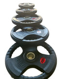 Tri-Grip Olympic Bumper Plates - 105kg kit