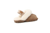 Women's Uggs & Slippers: DKUGG ANSLEY SLIPPER - Size L 39/40 - Chestnut