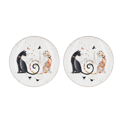 Bakeware & Accessories: Cat Couple Embossed Entertaining Set