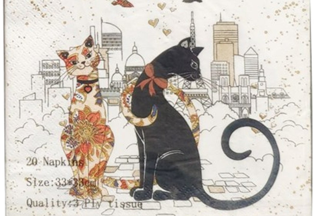 Bakeware & Accessories: Cat Couple Embossed Entertaining Set