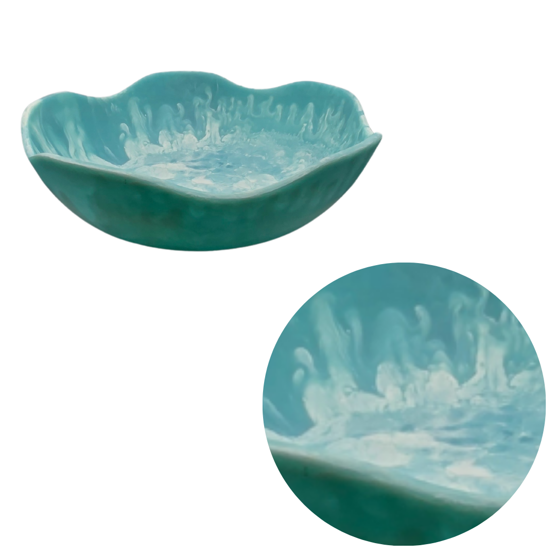 Bakeware & Accessories: Allegra Bowl Large - Blue/Green