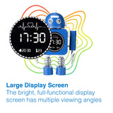 Laser Kids Robot Alarm Clock - Blue