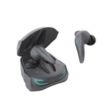 Over Ear Headphones: Laser Wireless Gaming ANC Earphones Black