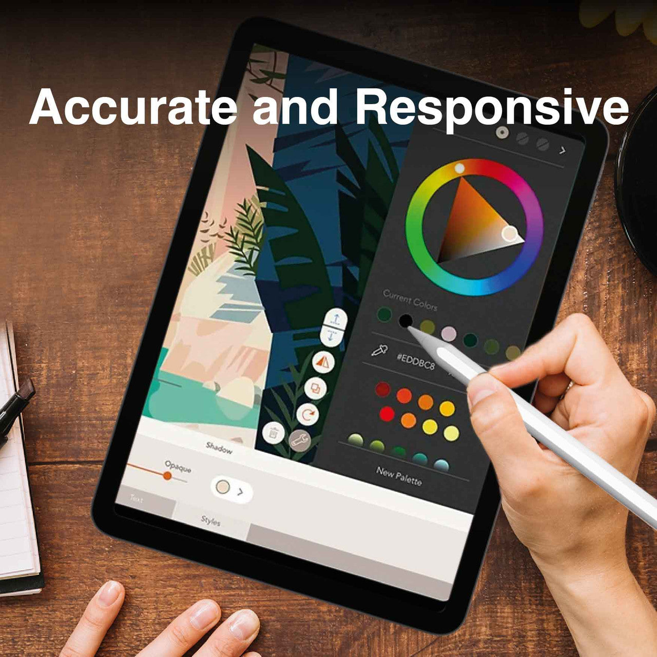Tablets & Cases: Laser Active Stylus for iPad White