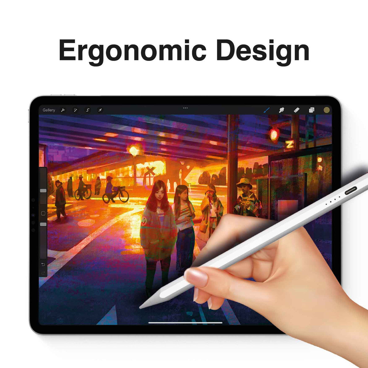 Tablets & Cases: Laser Active Stylus for iPad White