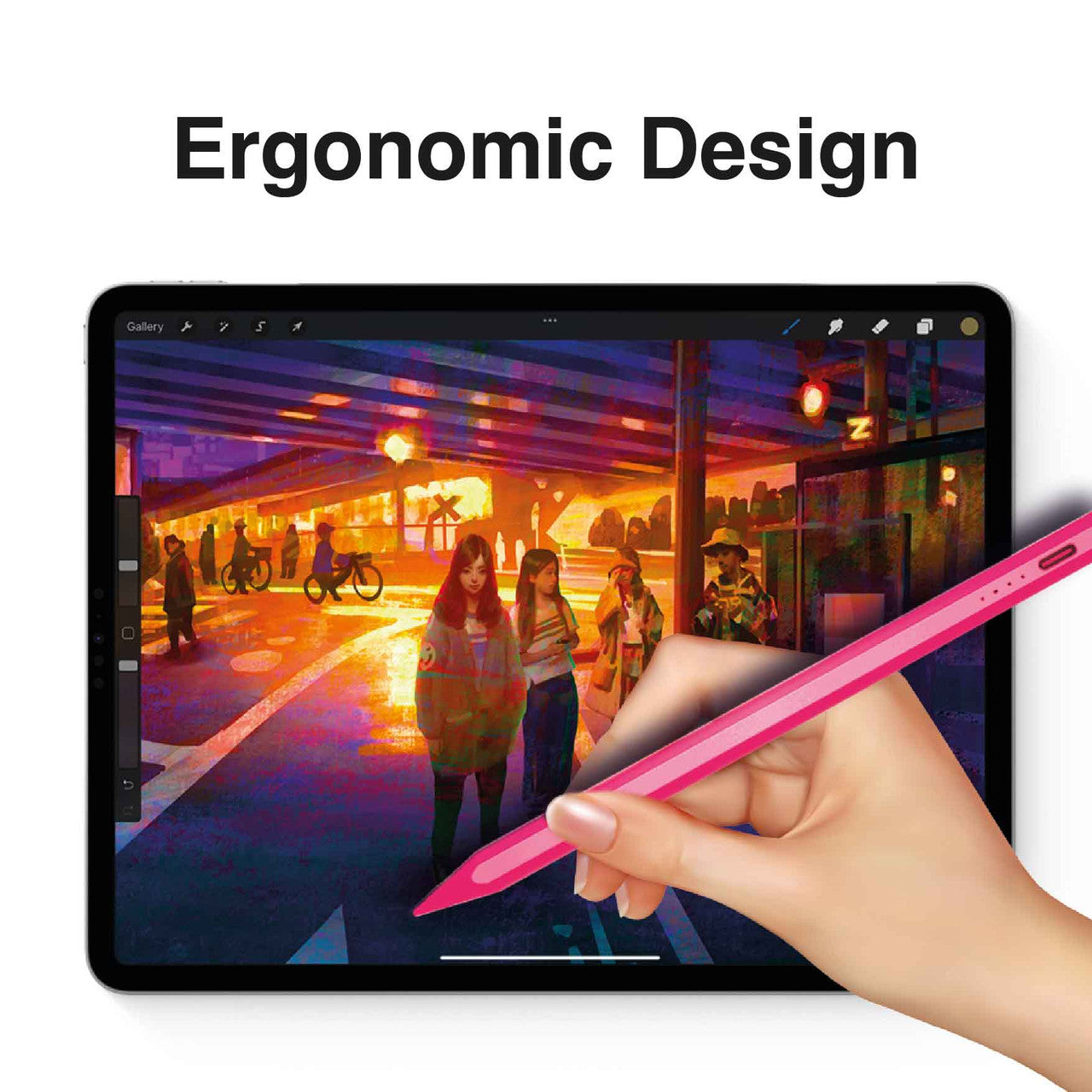 Tablets & Cases: Laser Active Stylus Pen for iPad - Pink