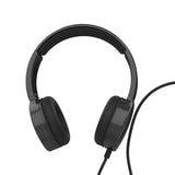 Over Ear Headphones: Laser Wired Headphones with 40mm Drivers Black