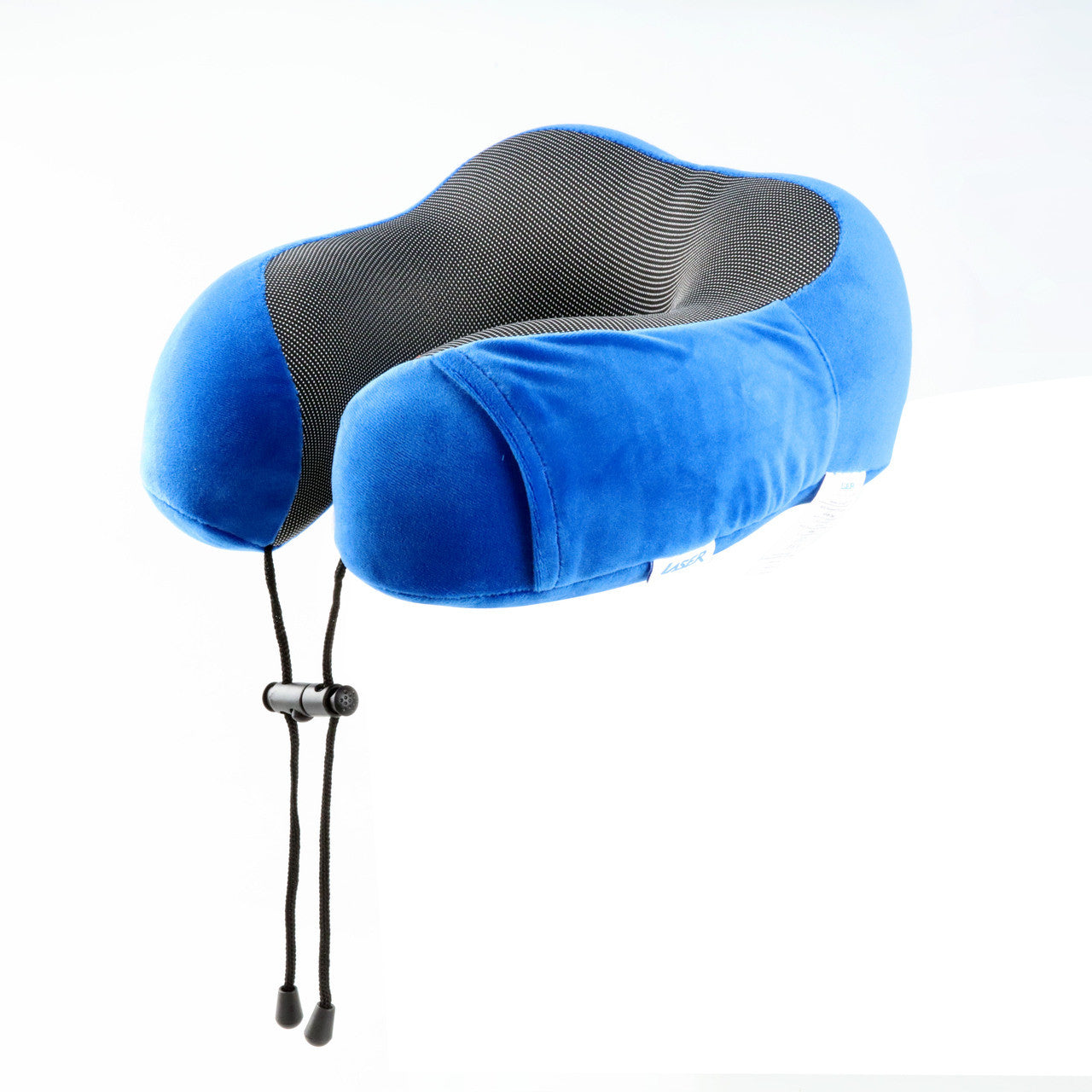 Powerboards & Adapters: Laser Blue Memory Foam Neck Pillow - Easy Snap