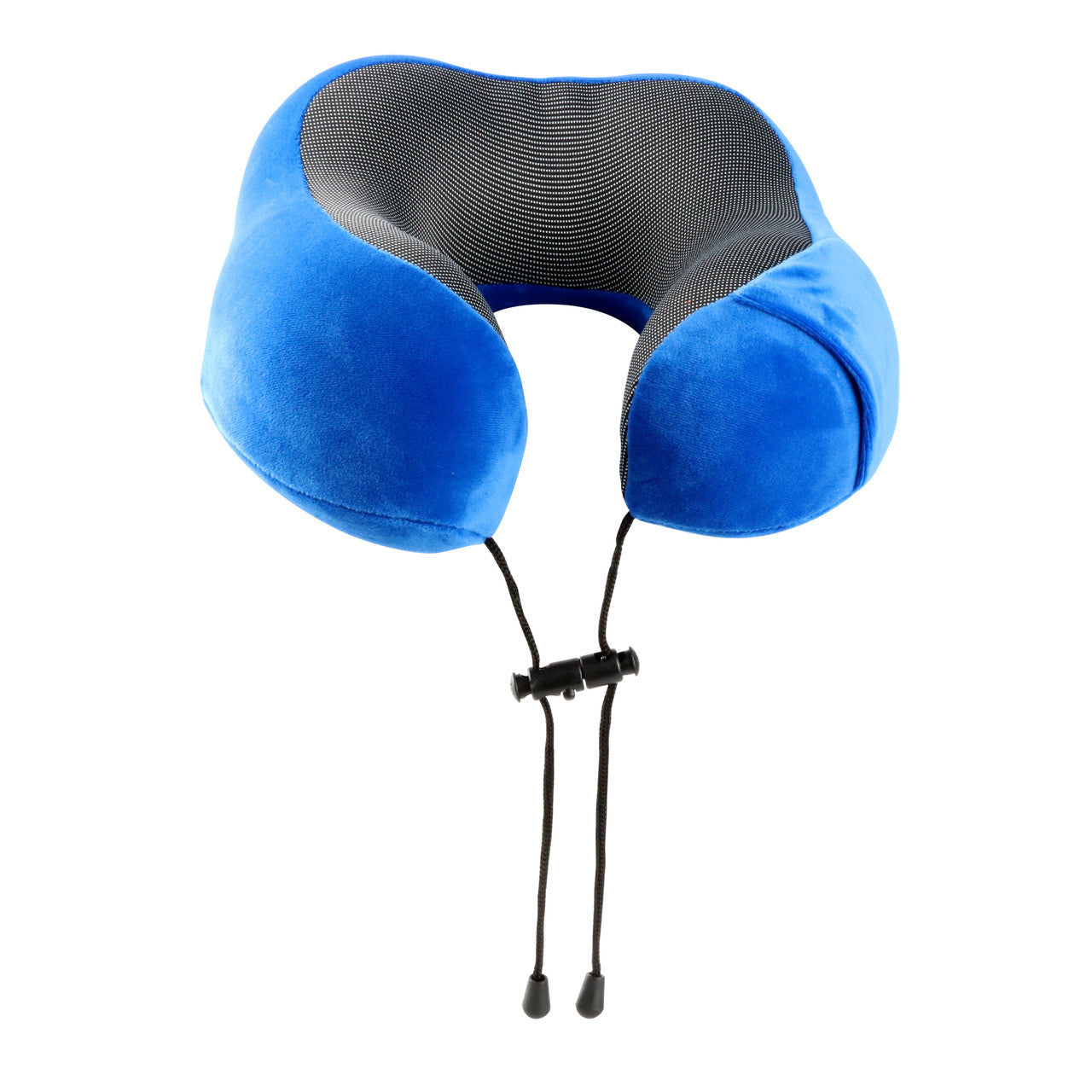 Powerboards & Adapters: Laser Blue Memory Foam Neck Pillow - Easy Snap