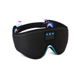 Over Ear Headphones: Laser Sleep Mask Bluetooth Headphones Black
