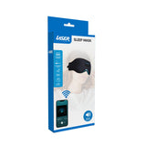 Over Ear Headphones: Laser Sleep Mask Bluetooth Headphones Black