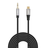 Laser USB-C to 3.5mm AUX Audio Cable 2m - Black