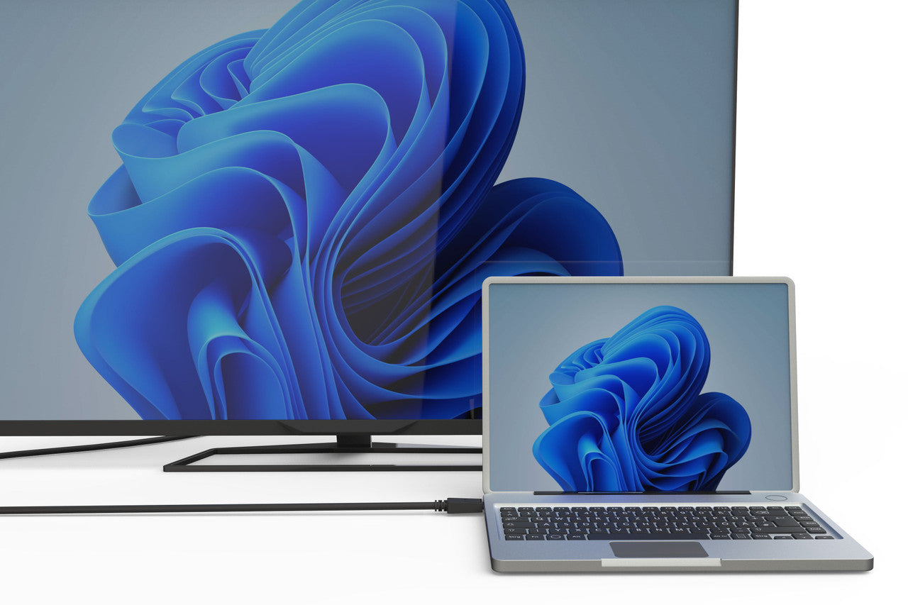 Computer Cables & Adapters: Laser DisplayPort to HDMI Cable 1080p 1m
