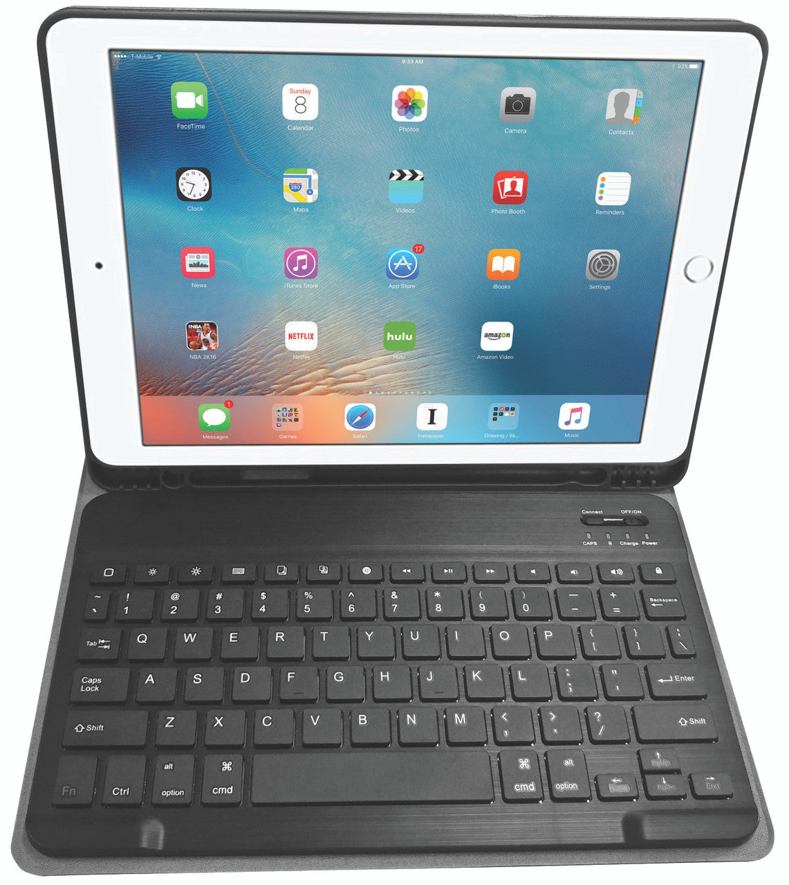 Tablets & Cases: Laser Keyboard Case for iPad 10.2" - Black
