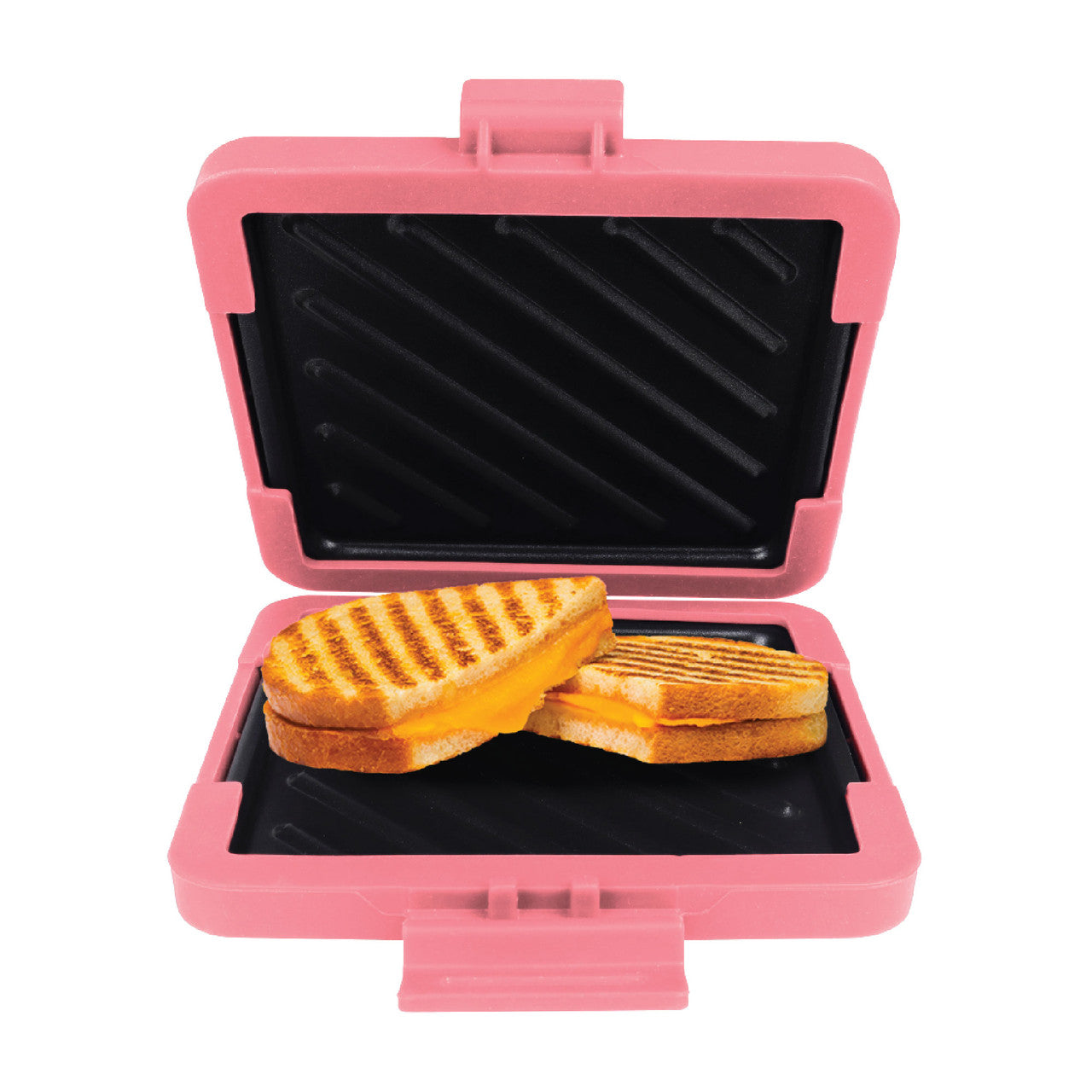 Wellness Accessories: Laser Microwave Toastie Maker Flamingo Pink