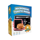 Wellness Accessories: Laser Microwave Toastie Maker Flamingo Pink