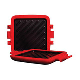 Wellness Accessories: Laser Microwave Toastie Maker with Heatwave Tech Red