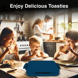 Wellness Accessories: Laser Heatwave Tech Microwave Toastie Maker Blue
