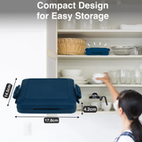 Wellness Accessories: Laser Heatwave Tech Microwave Toastie Maker Blue