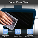 Wellness Accessories: Laser Heatwave Tech Microwave Toastie Maker Blue