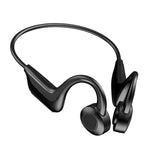 Over Ear Headphones: Laser Wireless Open Ear Earphones Black