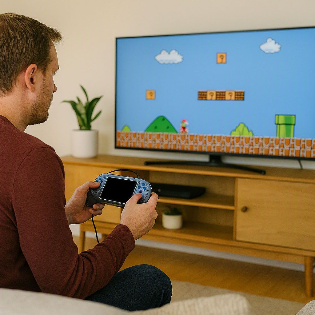 Retro Handheld Game Console with 3 Inch Screen