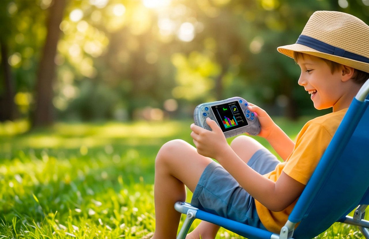 Retro Handheld Game Console with 3 Inch Screen