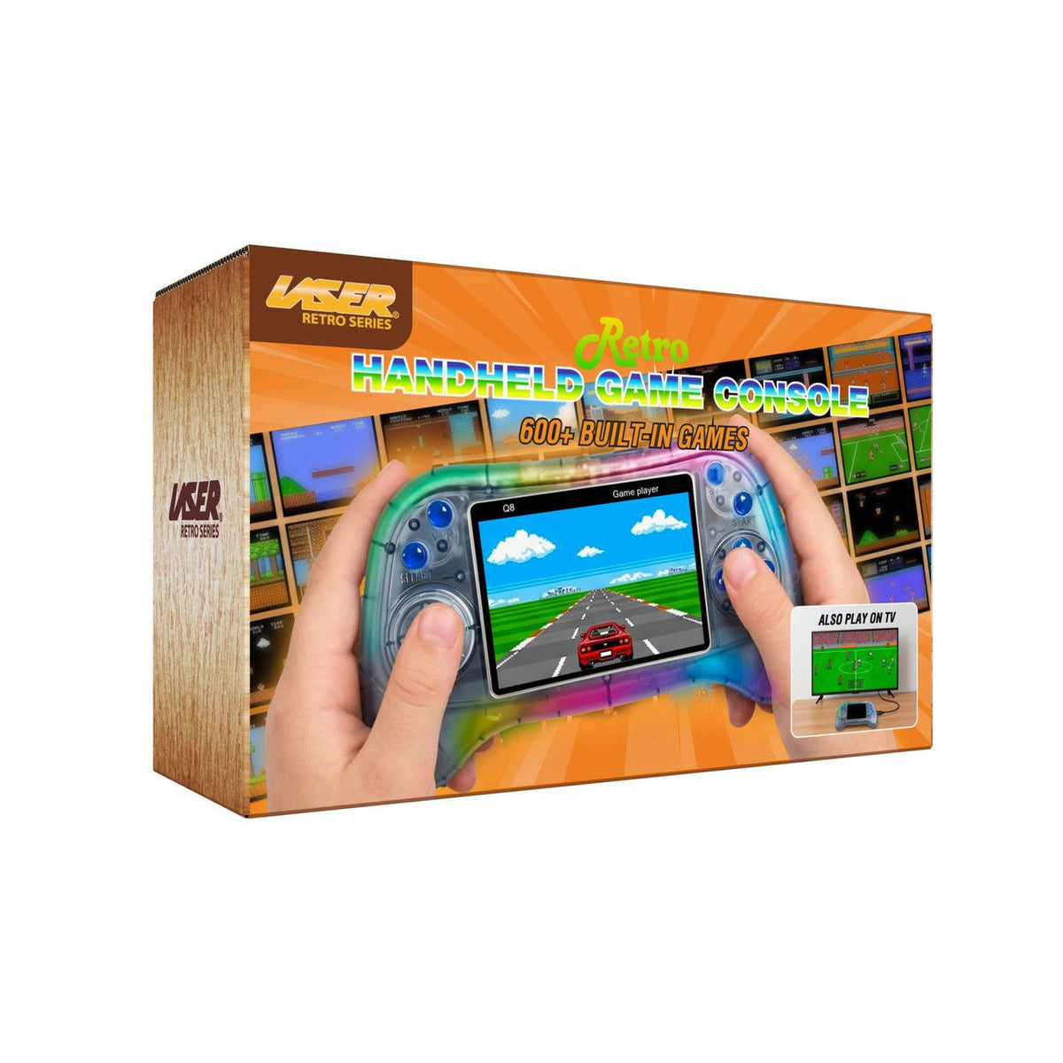 Retro Handheld Game Console with 3 Inch Screen