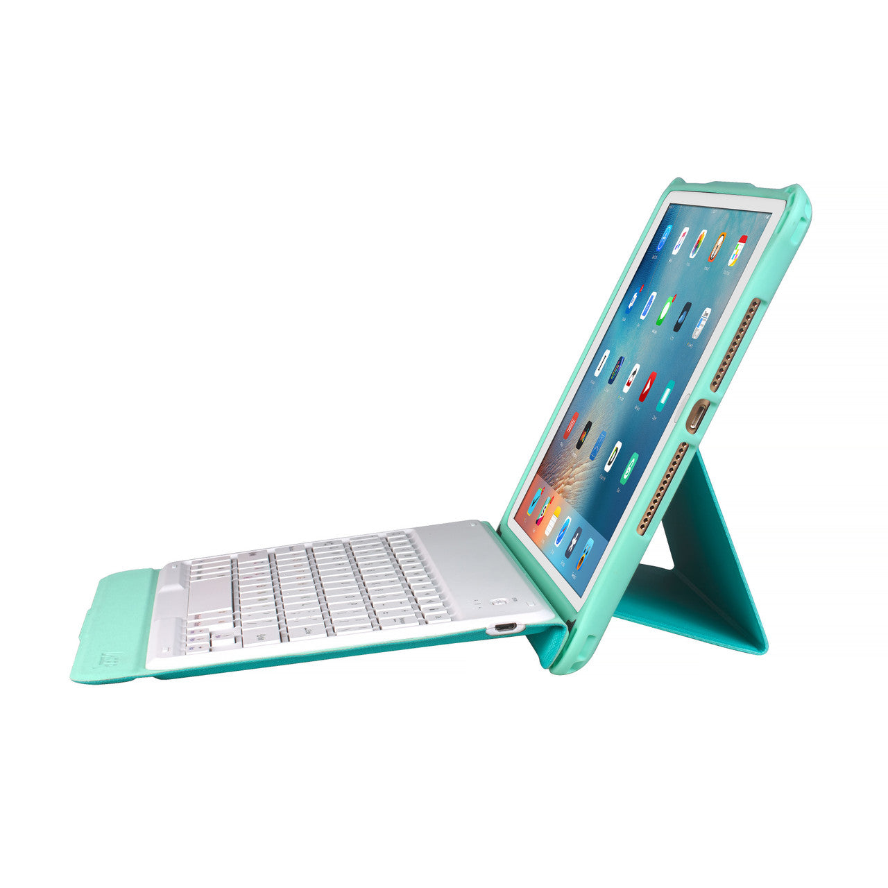 Keyboards & Accessories: Laser iPad 10.2-inch Wireless Keyboard Case Green