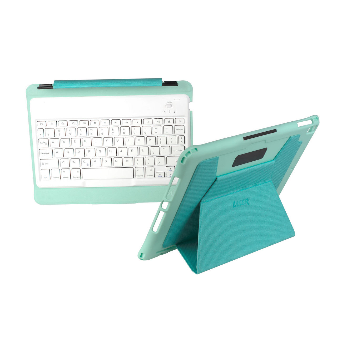 Keyboards & Accessories: Laser iPad 10.2-inch Wireless Keyboard Case Green