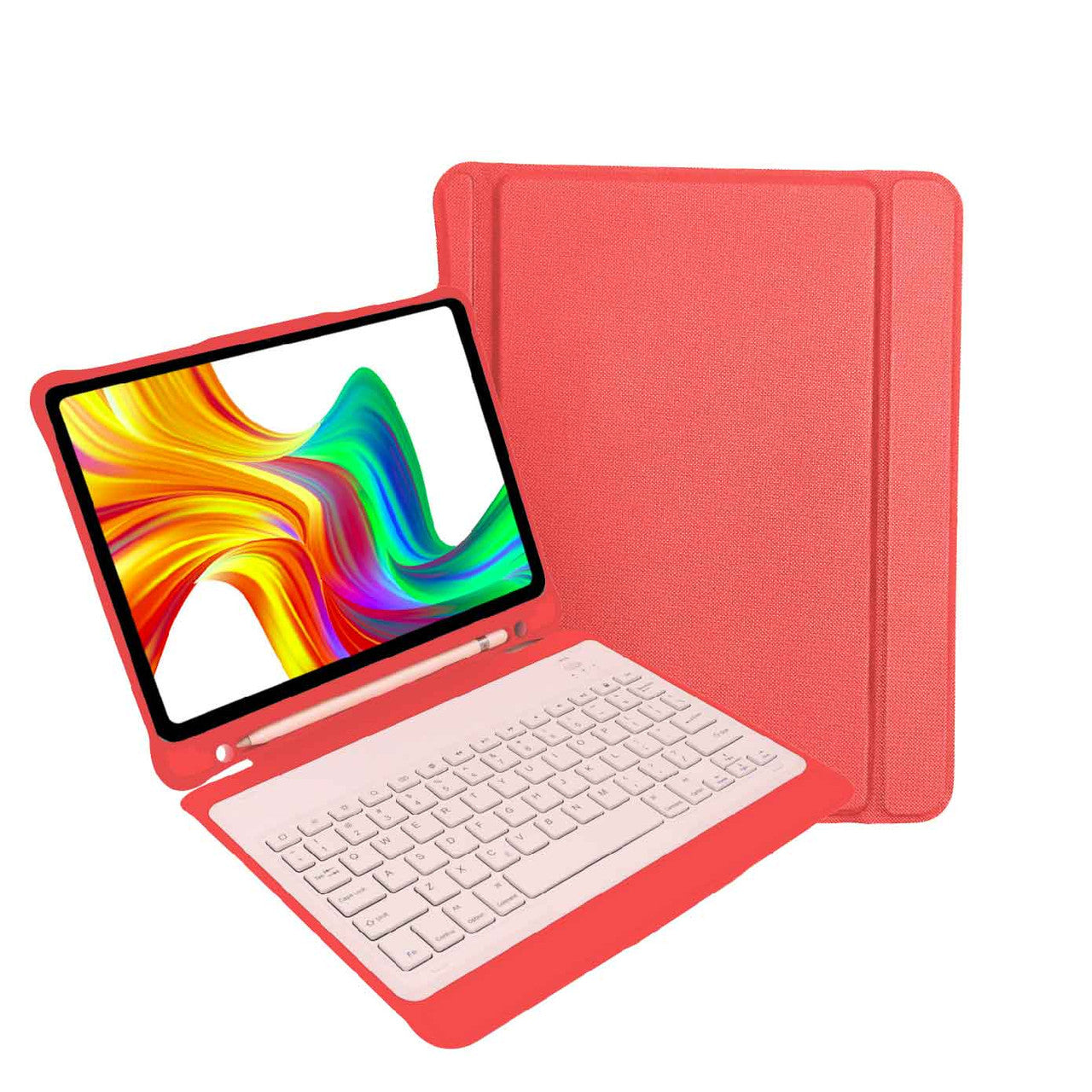 Keyboards & Accessories: Laser iPad 10.9-inch Wireless Keyboard Case Watermelon