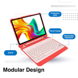 Keyboards & Accessories: Laser iPad 10.9-inch Wireless Keyboard Case Watermelon