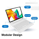 Keyboards & Accessories: Laser iPad 10.9-inch Wireless Keyboard Case White
