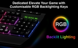 Keyboards & Accessories: Laser RGB Gaming Keyboard with Anti-Ghosting Keys