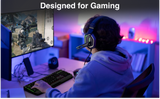 Keyboards & Accessories: Laser RGB Gaming Keyboard with Anti-Ghosting Keys