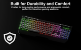 Keyboards & Accessories: Laser RGB Gaming Keyboard with Anti-Ghosting Keys