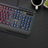 Keyboards & Accessories: Laser RGB Gaming Keyboard with Anti-Ghosting Keys